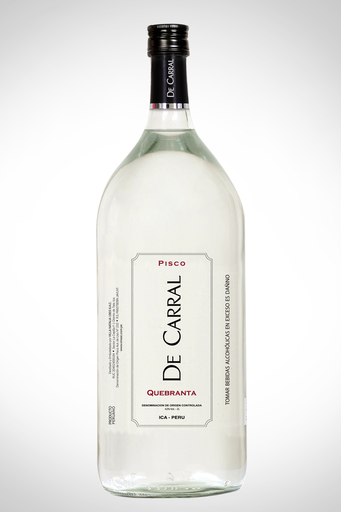 Pisco DE CARRAL - Quebranta. Bot. 2 litros v2